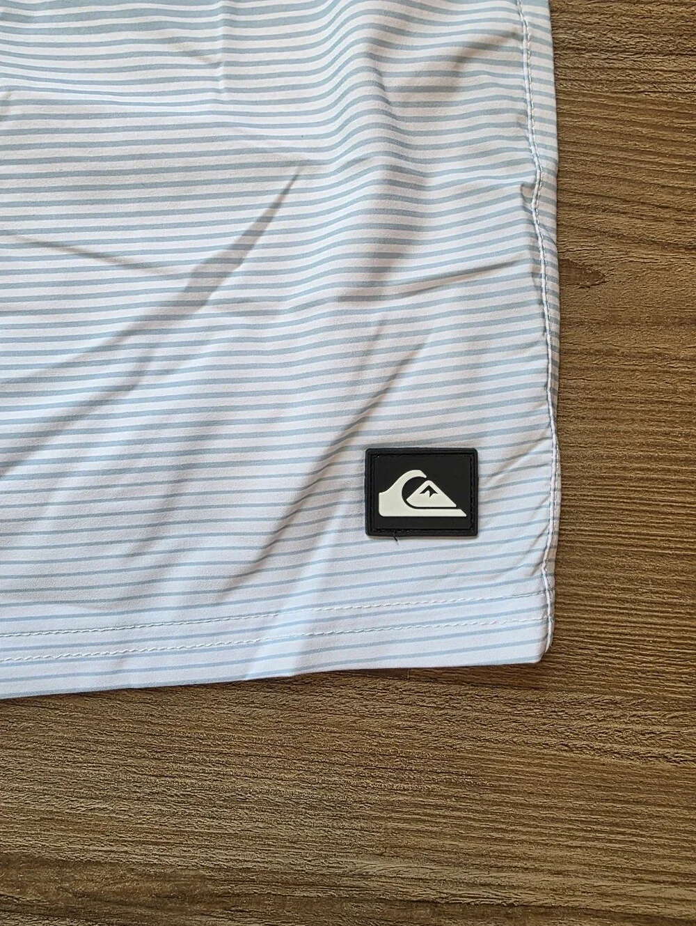 🔹️NWT Quicksilver Blue Stripe Deluxe Quick Dry Swim Shorts Men's XLarge